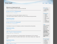 Tablet Screenshot of deepliquid.com